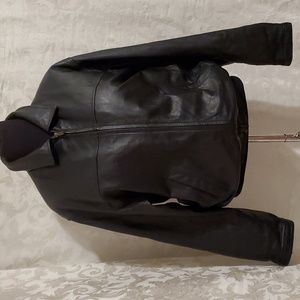Classic Black Leather Jacket